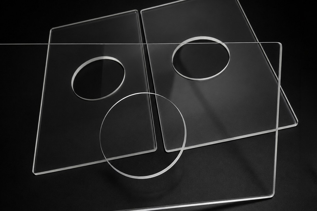 Drilled & Slotted Glass Parts​