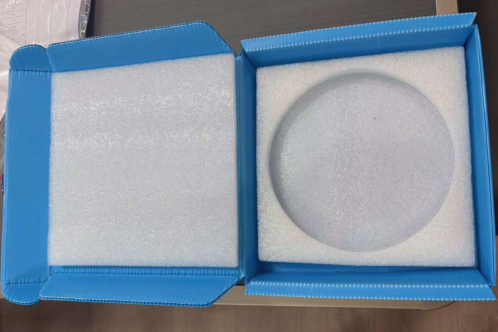 Foam Protection for Custom-Shaped Glass Parts