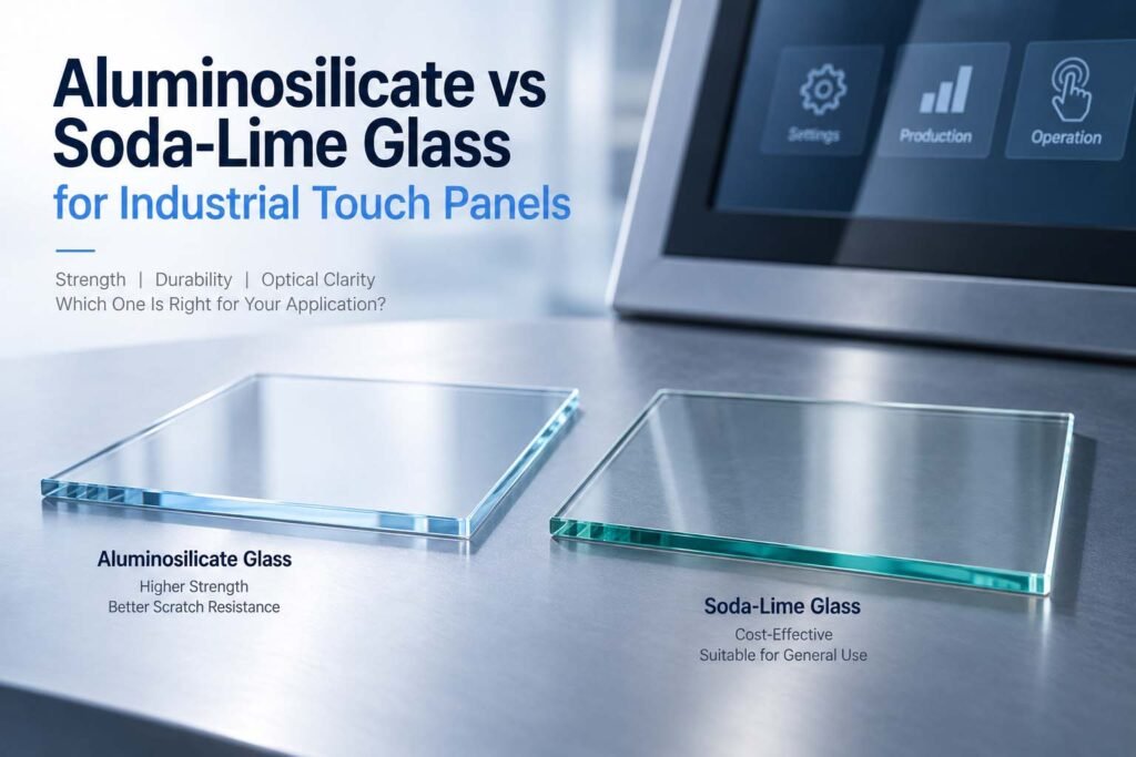 Aluminosilicate vs Soda-Lime Glass for Industrial Touch Panels