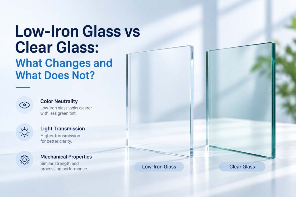 Low-Iron Glass vs Clear Glass